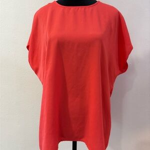 Halogen Vibrant Red Blouse